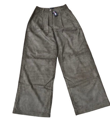 GREEN ASOS CORDUROY PANT