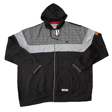 BLACK D555 HOODIE