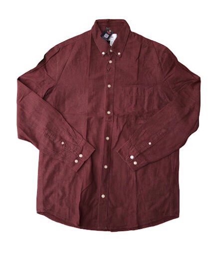 WINE H&M OXFORD SHIRT