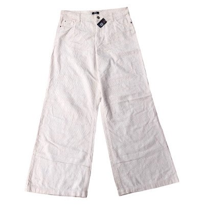 CREAM C&A CORDUROY PANT