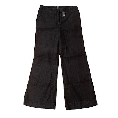 BLACK VIVA CORDUROY PANT