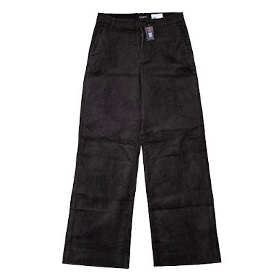 BLACK LINDEX CORDUROY PANT