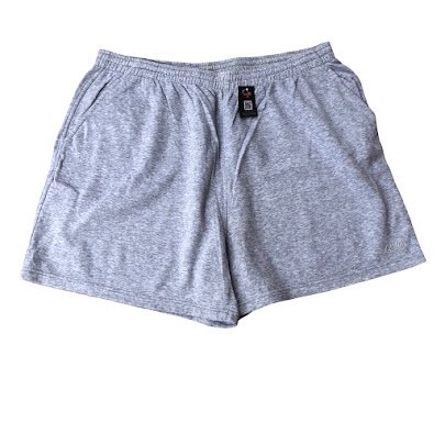 GREY COTTON SHORT