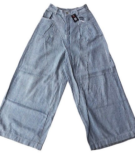 STRIPED BLUE JEAN