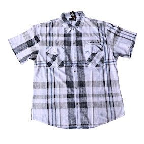 WHITE FOGLIE ROSSE FLANNEL SHIRT