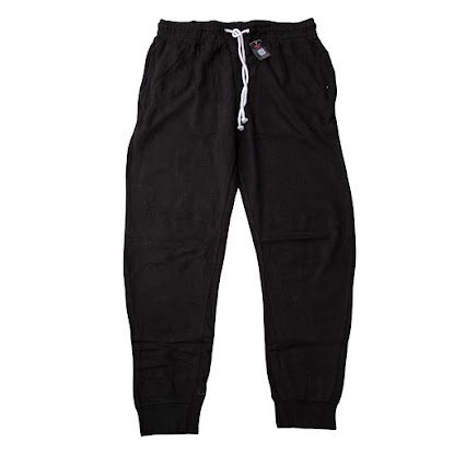 BLACK BASIC JOGGERS