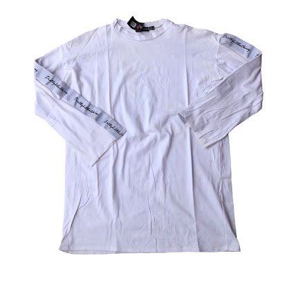 WHITE PRETTY LITTLE THING LONG SLEEVE T-SHIRT