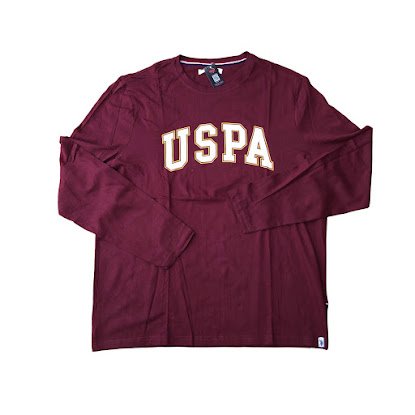 WINE USPA LONG SLEEVE T-SHIRT