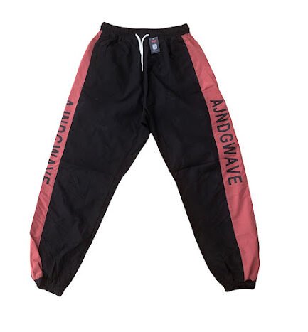 BLACK AJNDGWAVE TRACKPANT