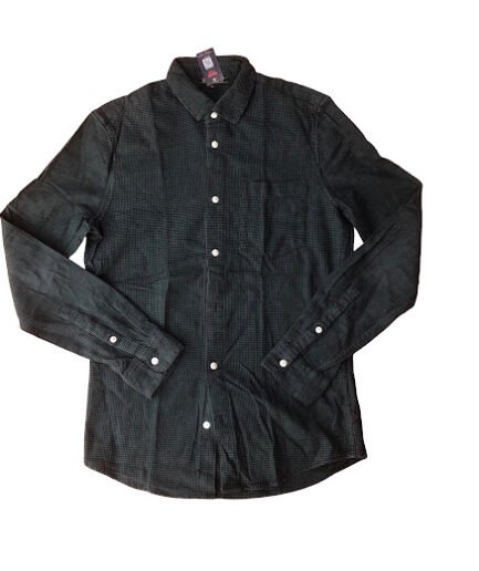 GREEN REVIEW FLANNEL SHIRT