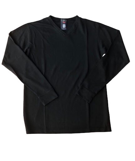 BLACK LONG SLEEVE T-SHIRT