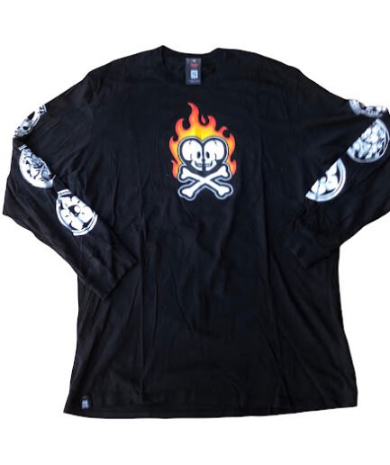 BLACK TKDK LONG SLEEVE T-SHIRT