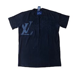 BLACK LOUIS VUITTON SHORT SLEEVE T-SHIRT