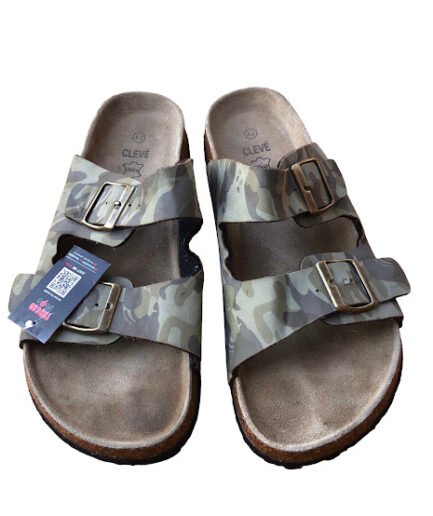 CAMO CLEVE BIRKENSTOCK SLIDE