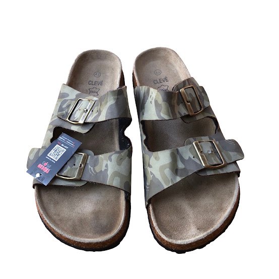 CAMO CLEVE BIRKENSTOCK SLIDE