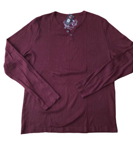 WINE BURTON LONG SLEEVE T-SHIRT