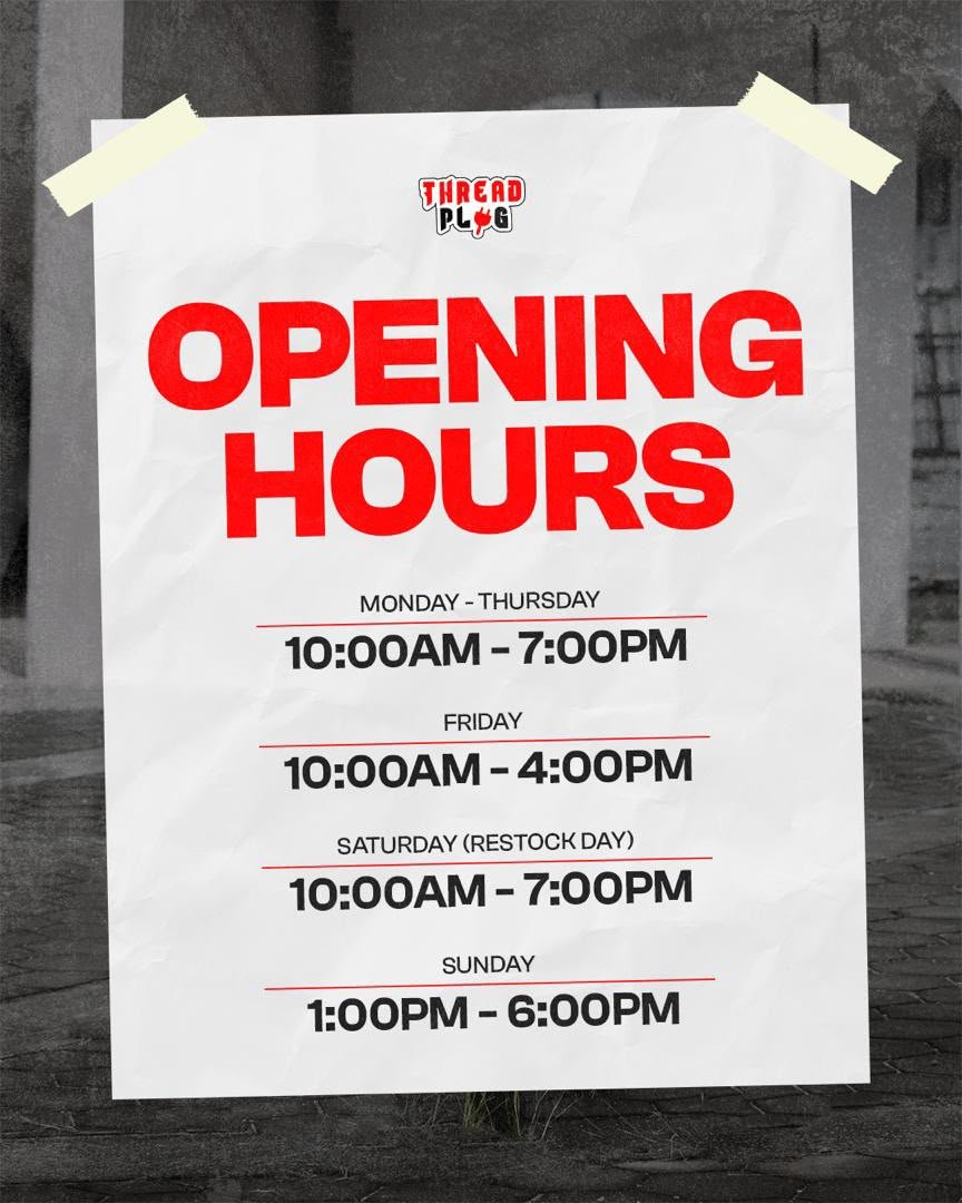 Opening hours